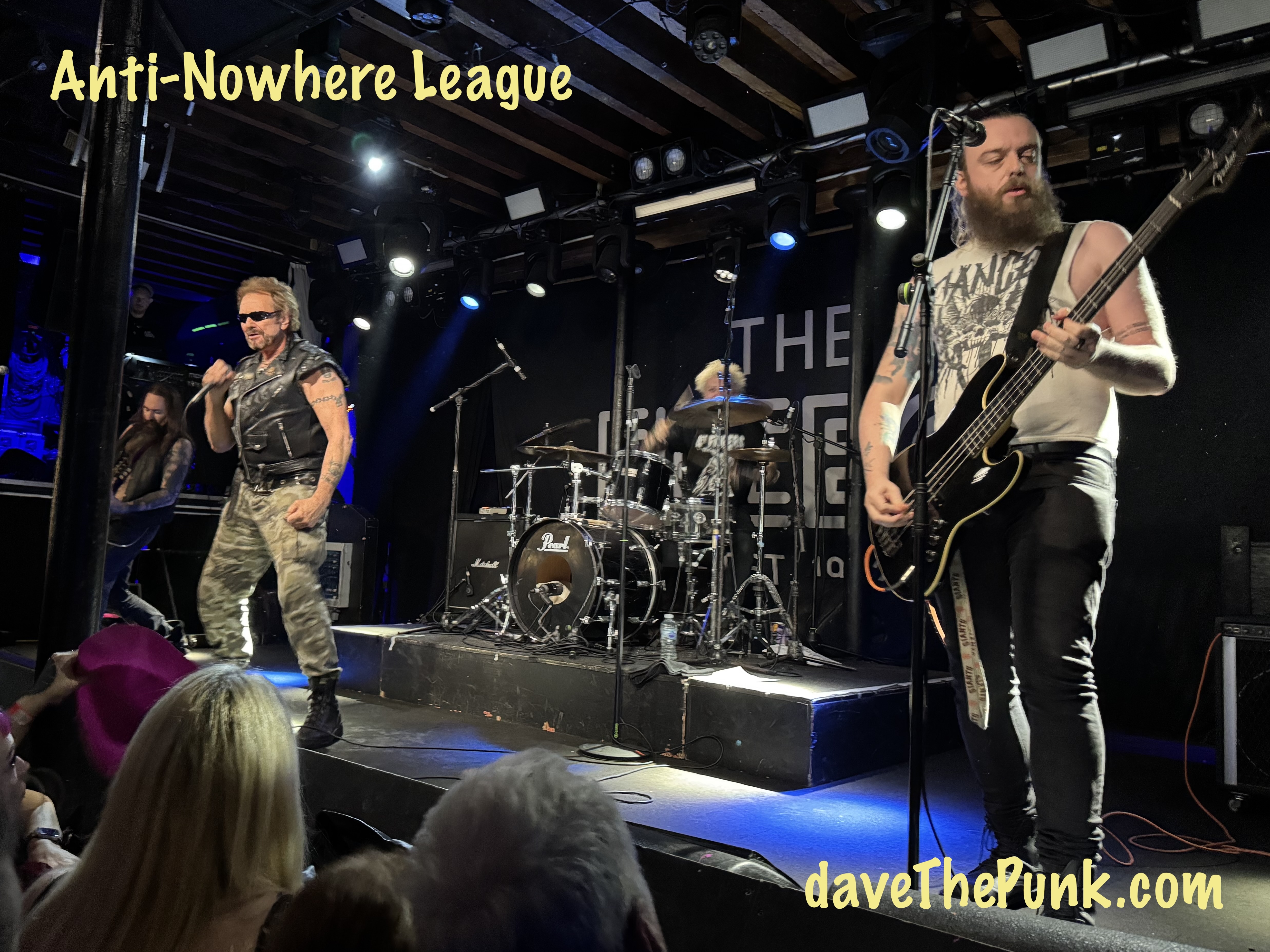 Anti-Nowhere League - The Fleece, Bristol - 1 February 2025