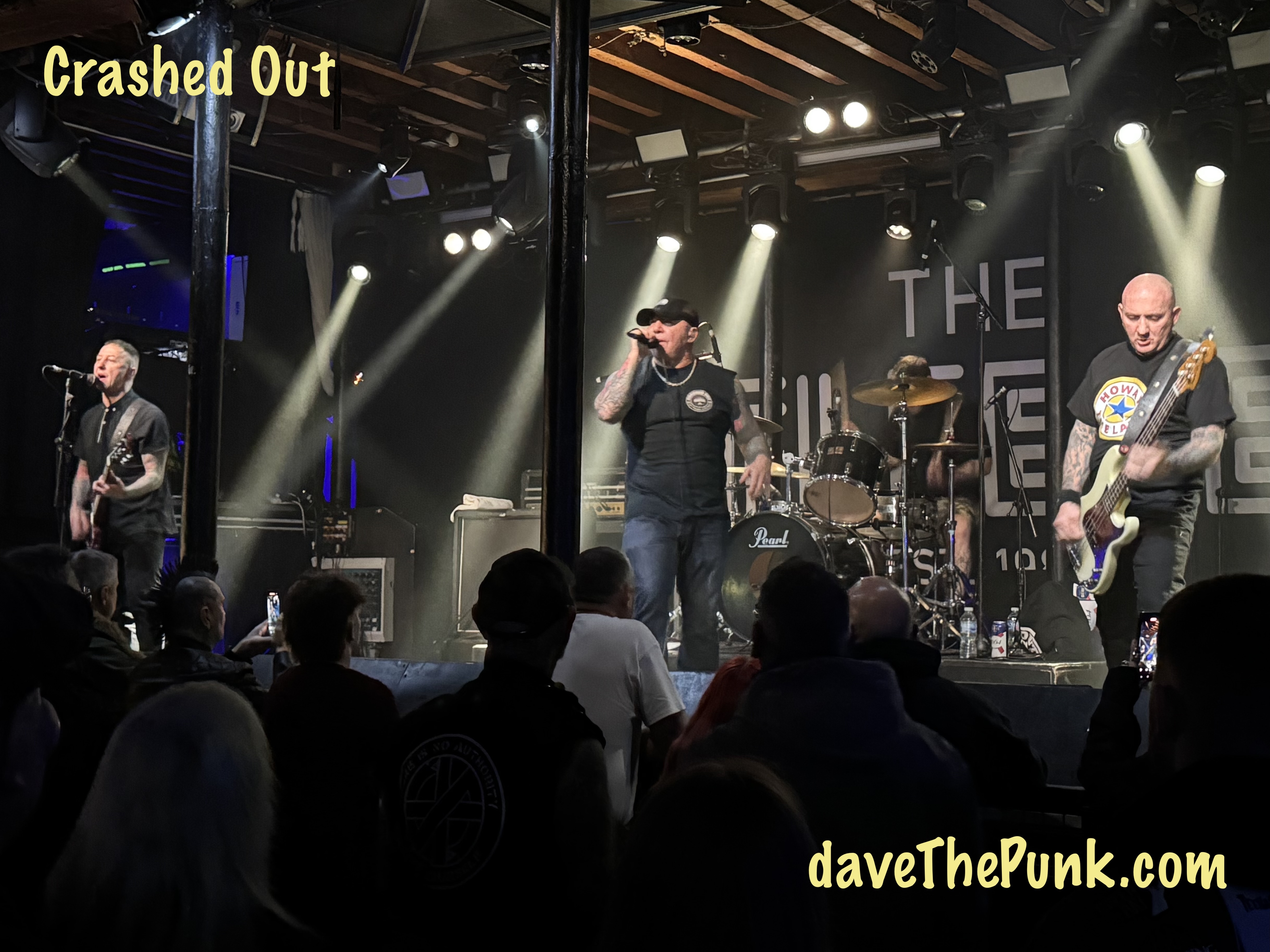 Crashed Out - The Fleece, Bristol - 2 February 2025