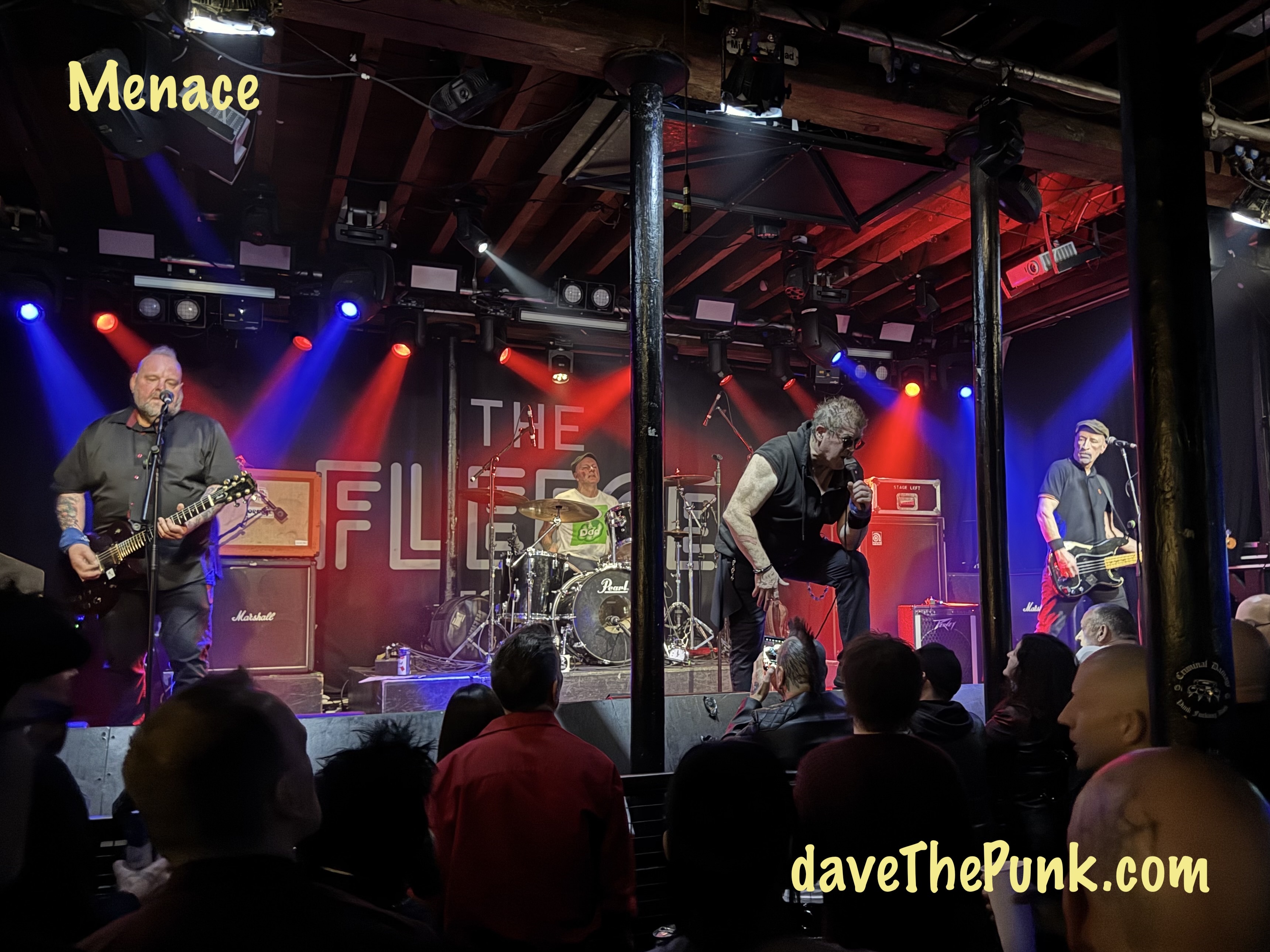 Menace - The Fleece, Bristol - 2 February 2025