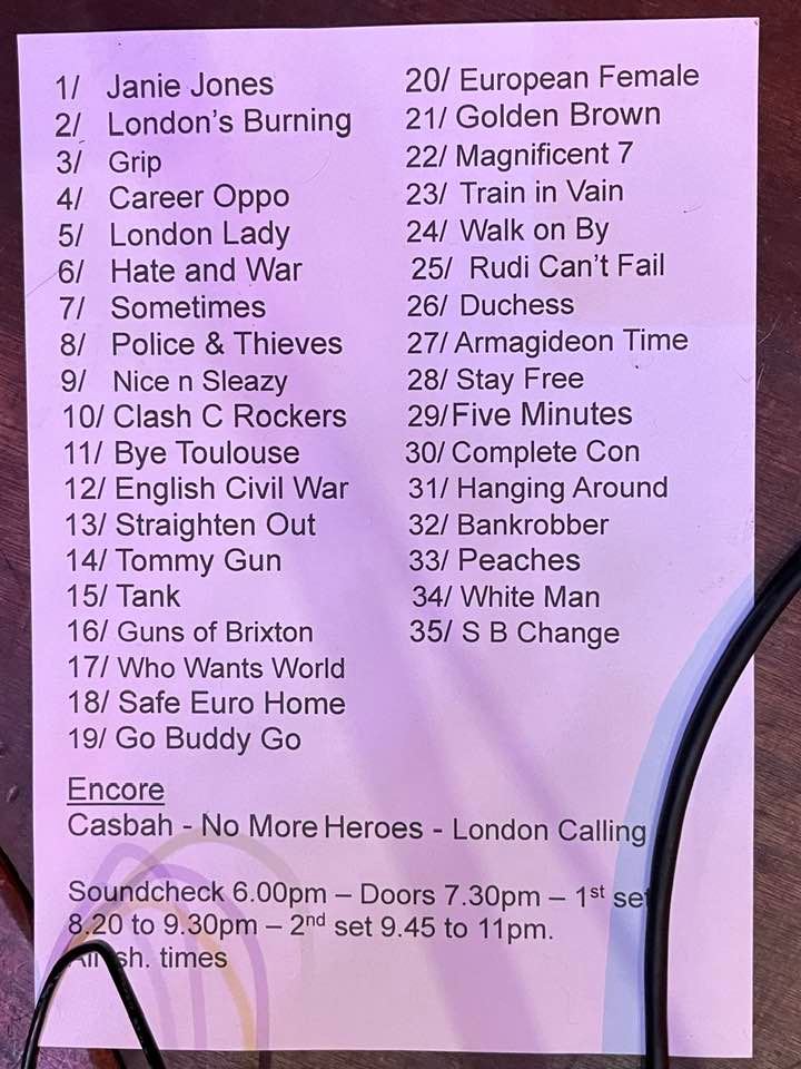 Clash 'N' Sleazy - The Brunswick, Hove - 12 August 2023