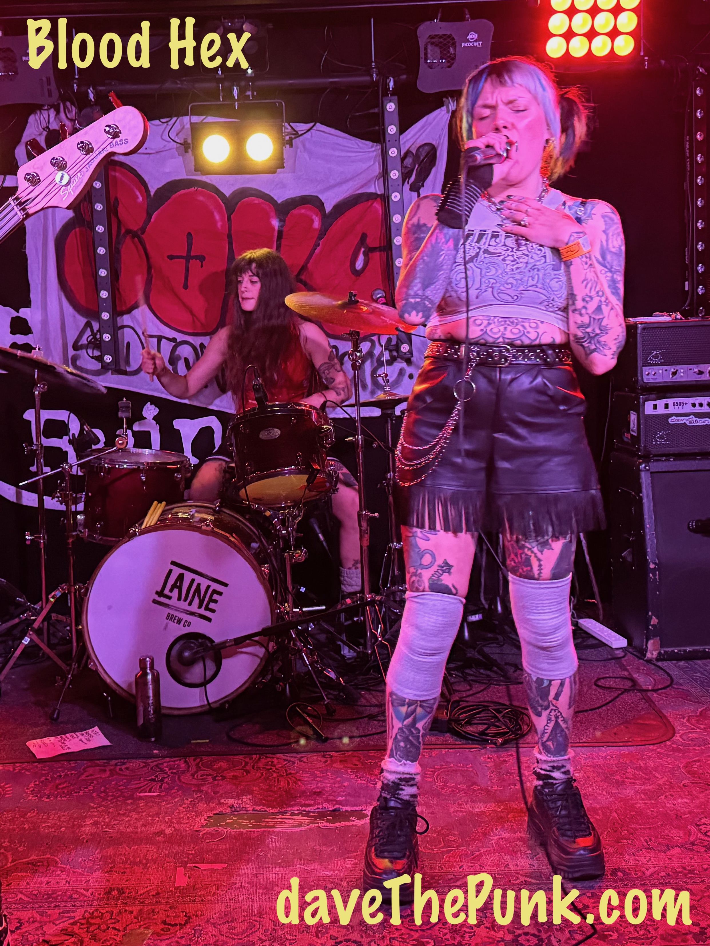 Blood Hex - The Hope & Ruin, Brighton - 17 November 2024