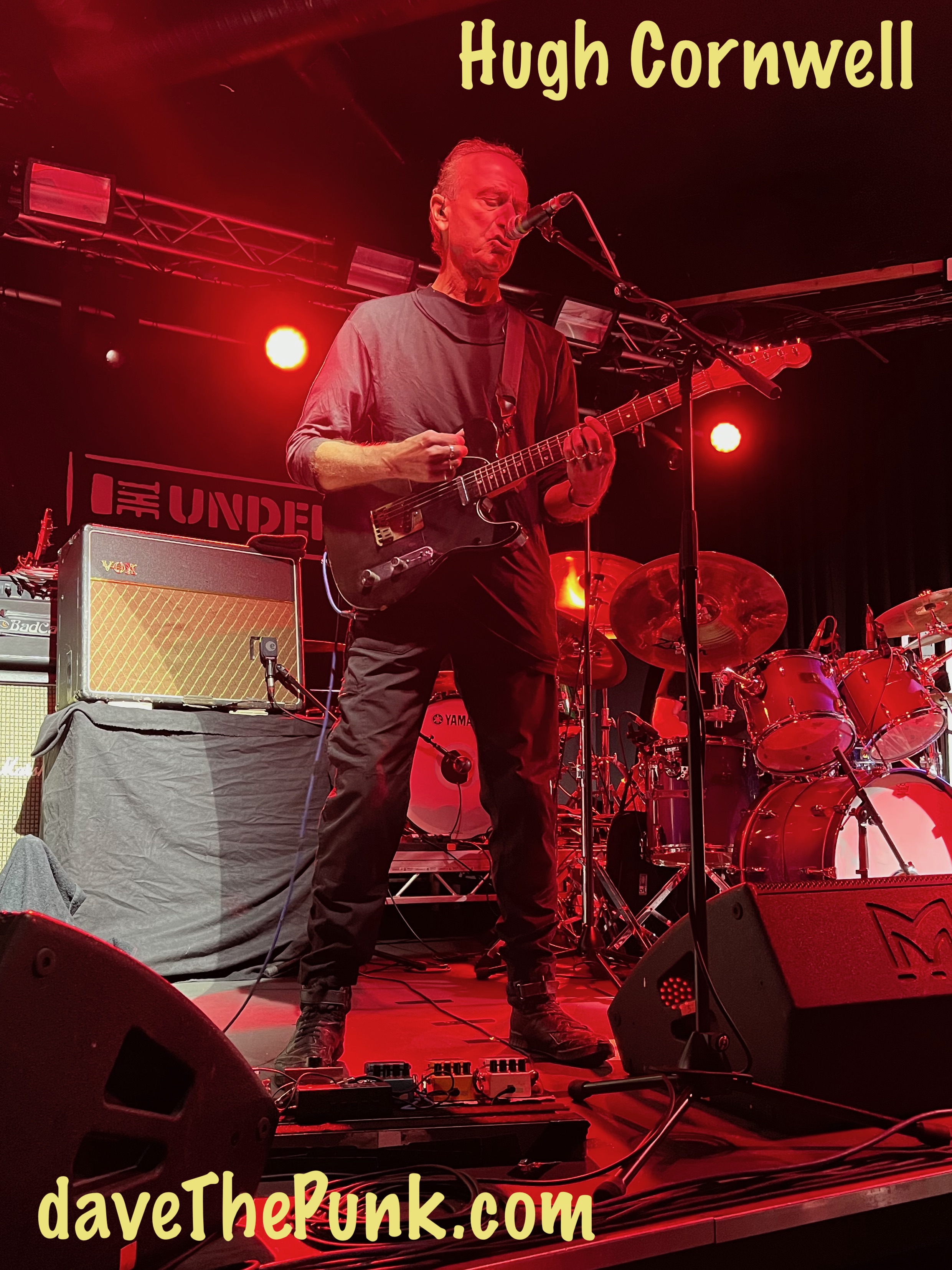 Hugh Cornwell - Chalk, Brighton - 17 March 2022