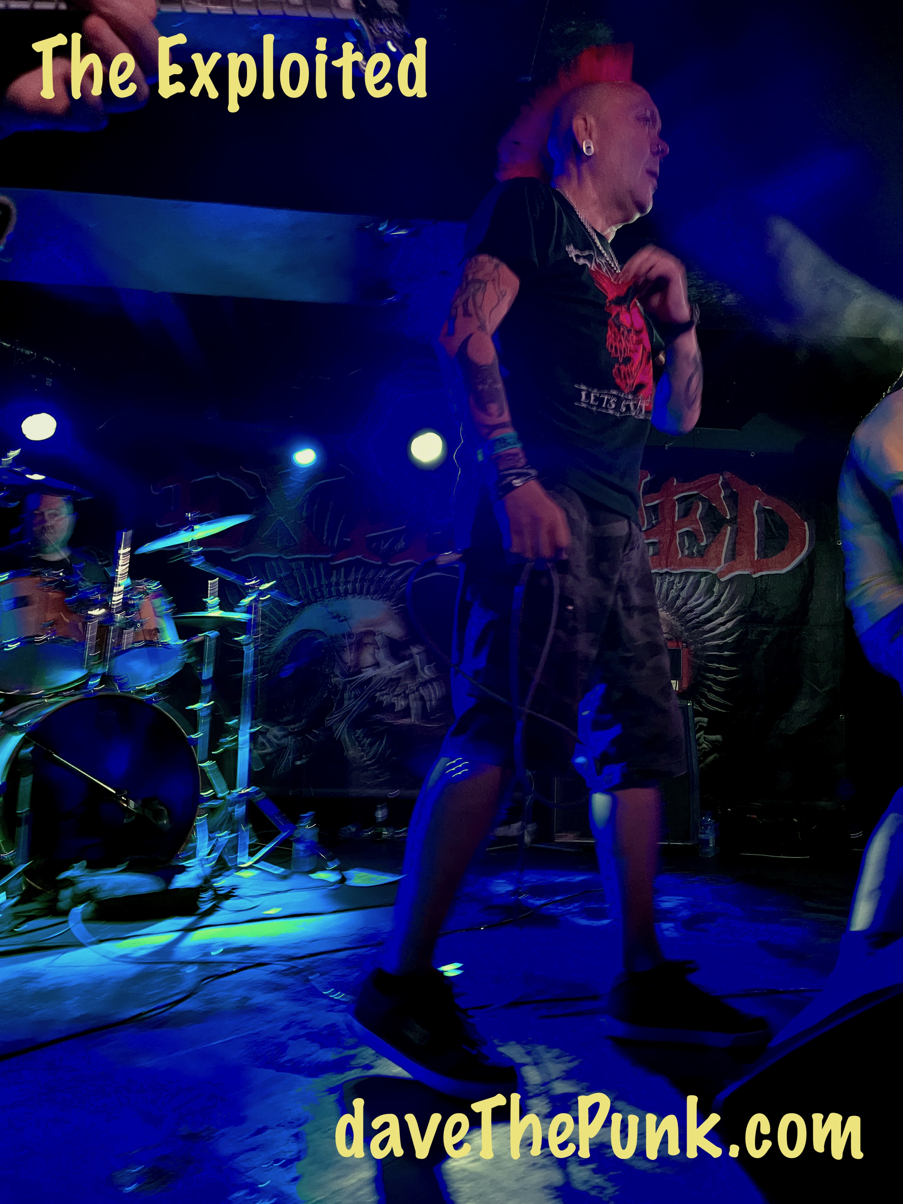 The Exploited - The Underworld, Camden - 18 June 2022