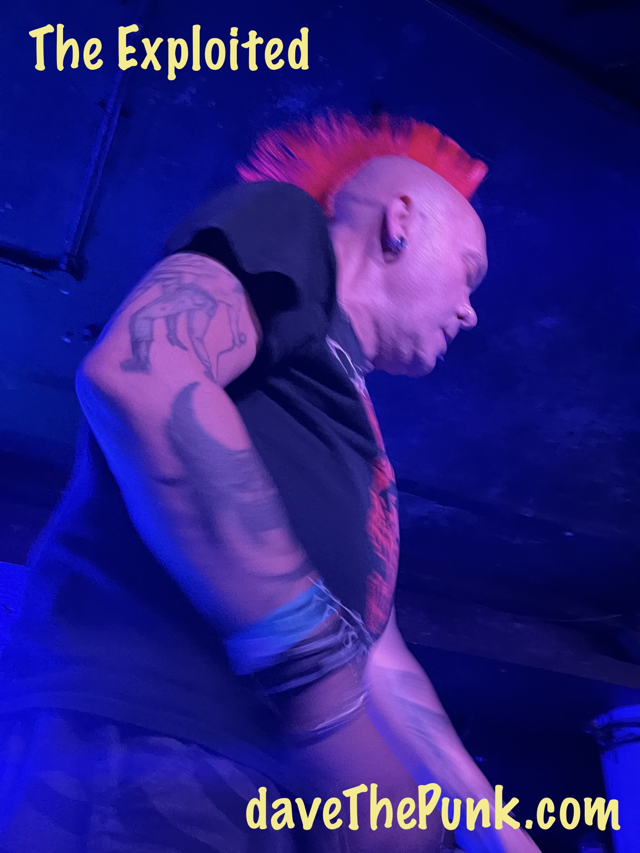 The Exploited - The Underworld, Camden - 18 June 2022