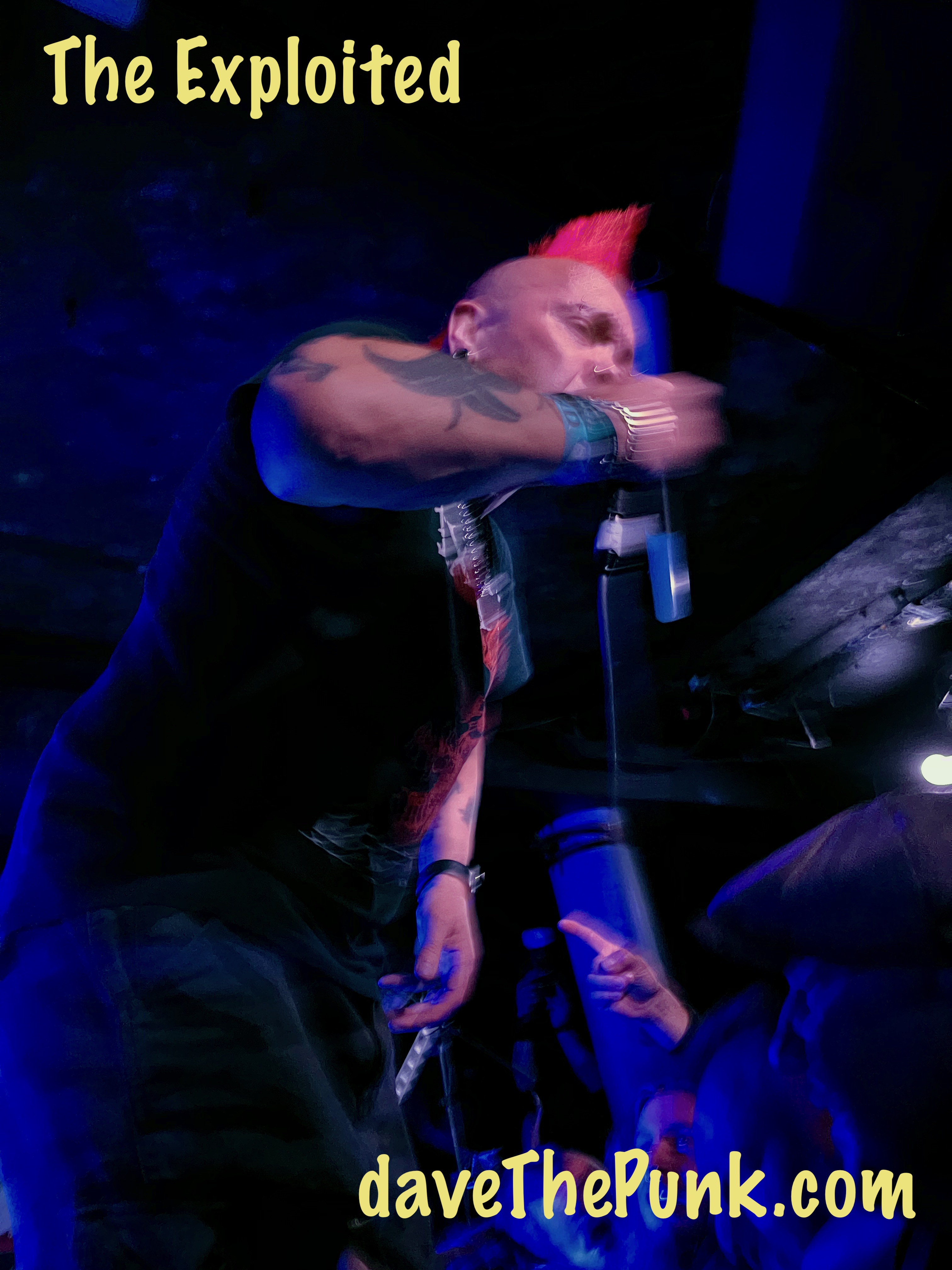 The Exploited - The Underworld, Camden - 18 June 2022