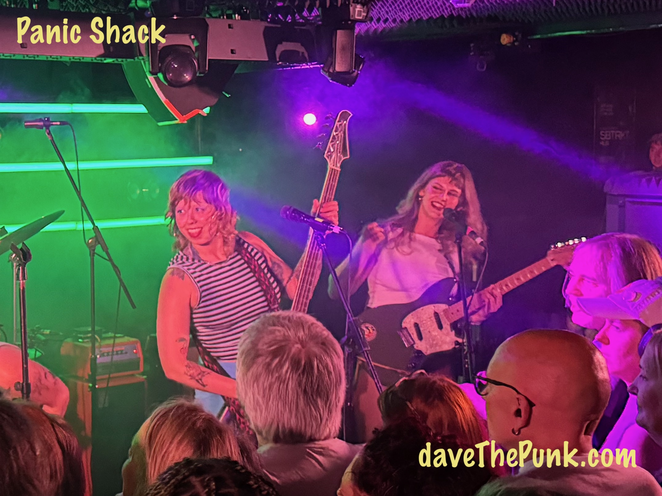 Panic Shack performing live at Patterns in Brighton, 6 May 2025