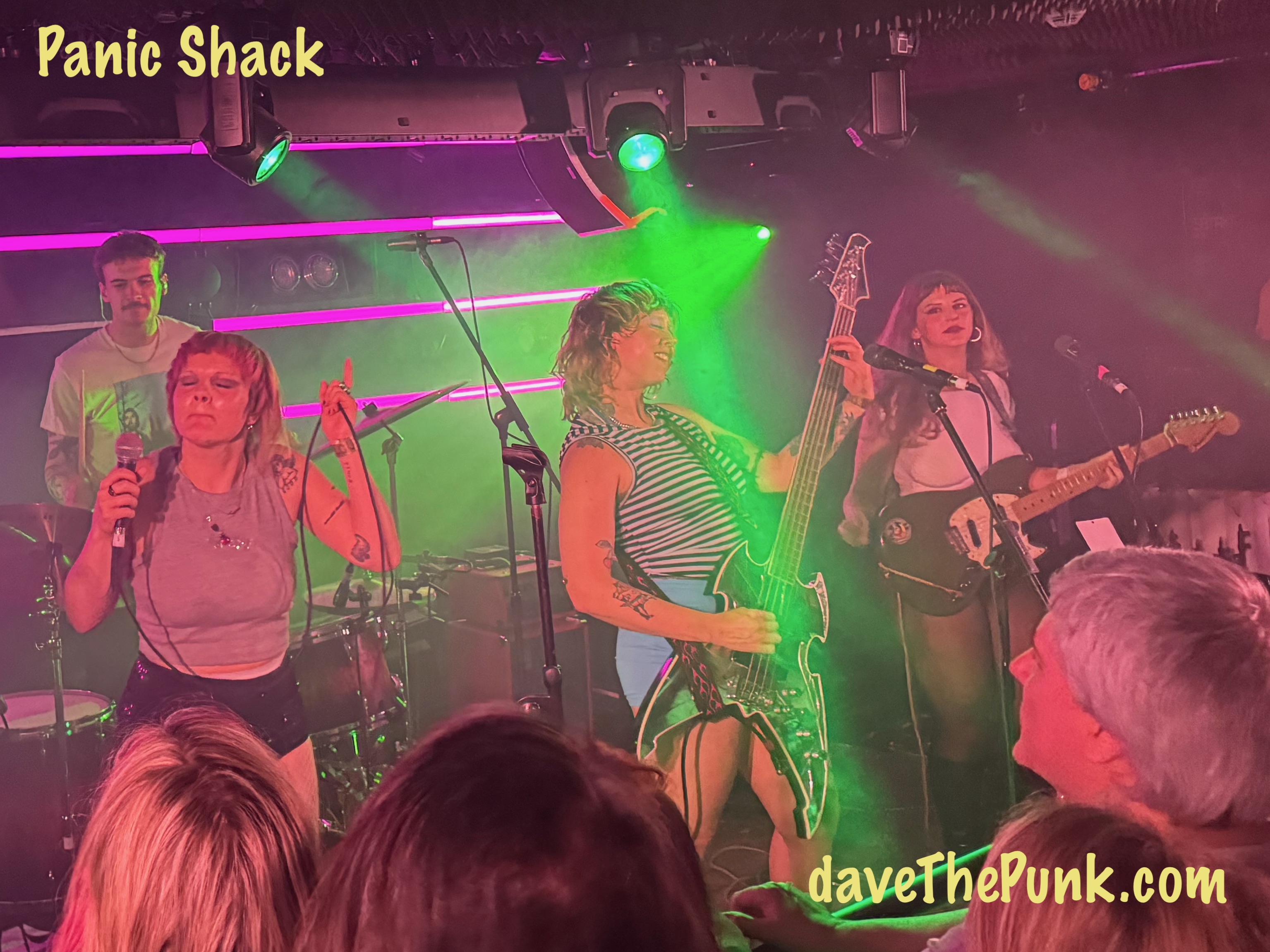 Panic Shack performing live at Patterns in Brighton, 6 May 2025