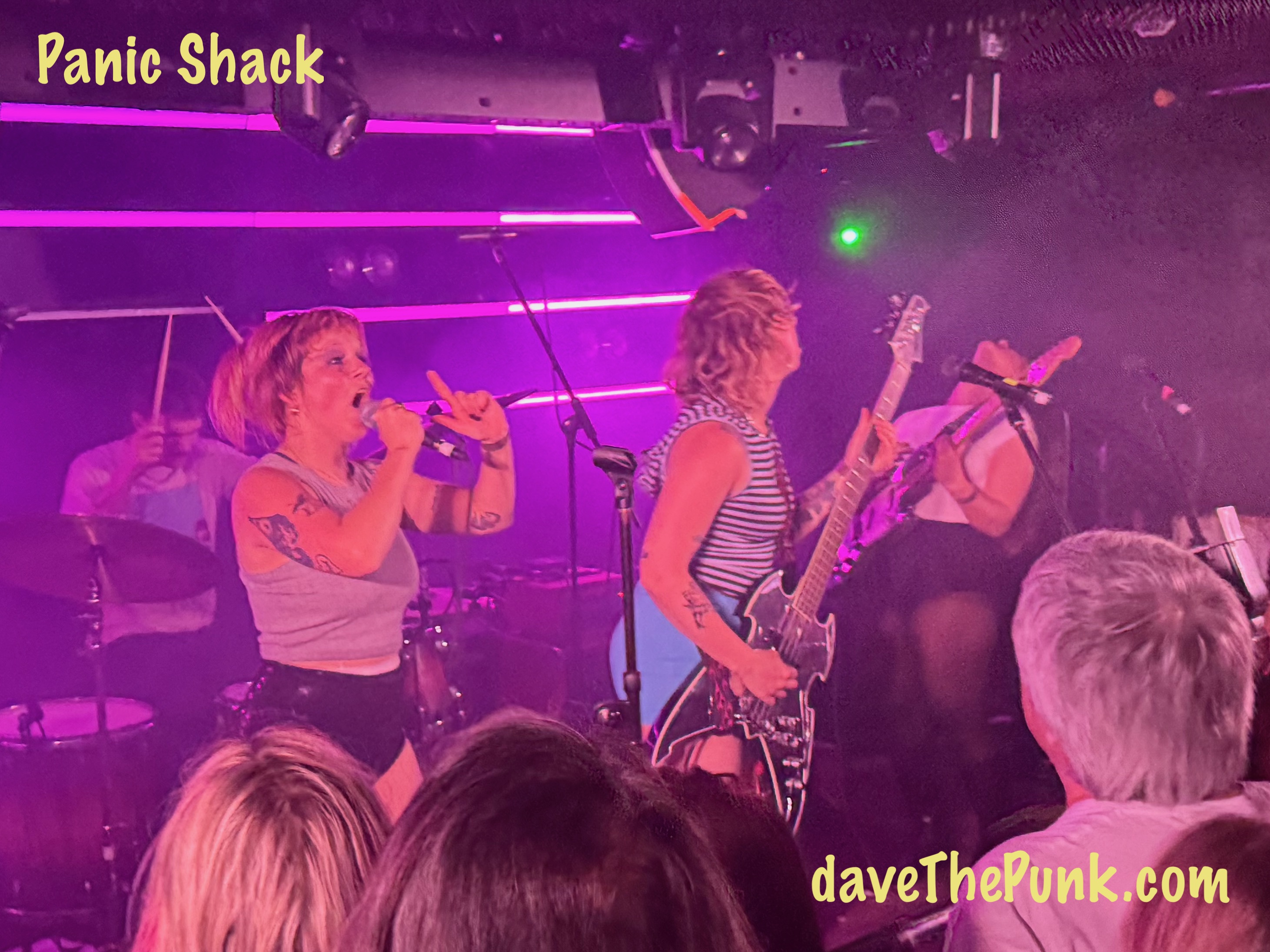 Panic Shack performing live at Patterns in Brighton, 6 May 2025