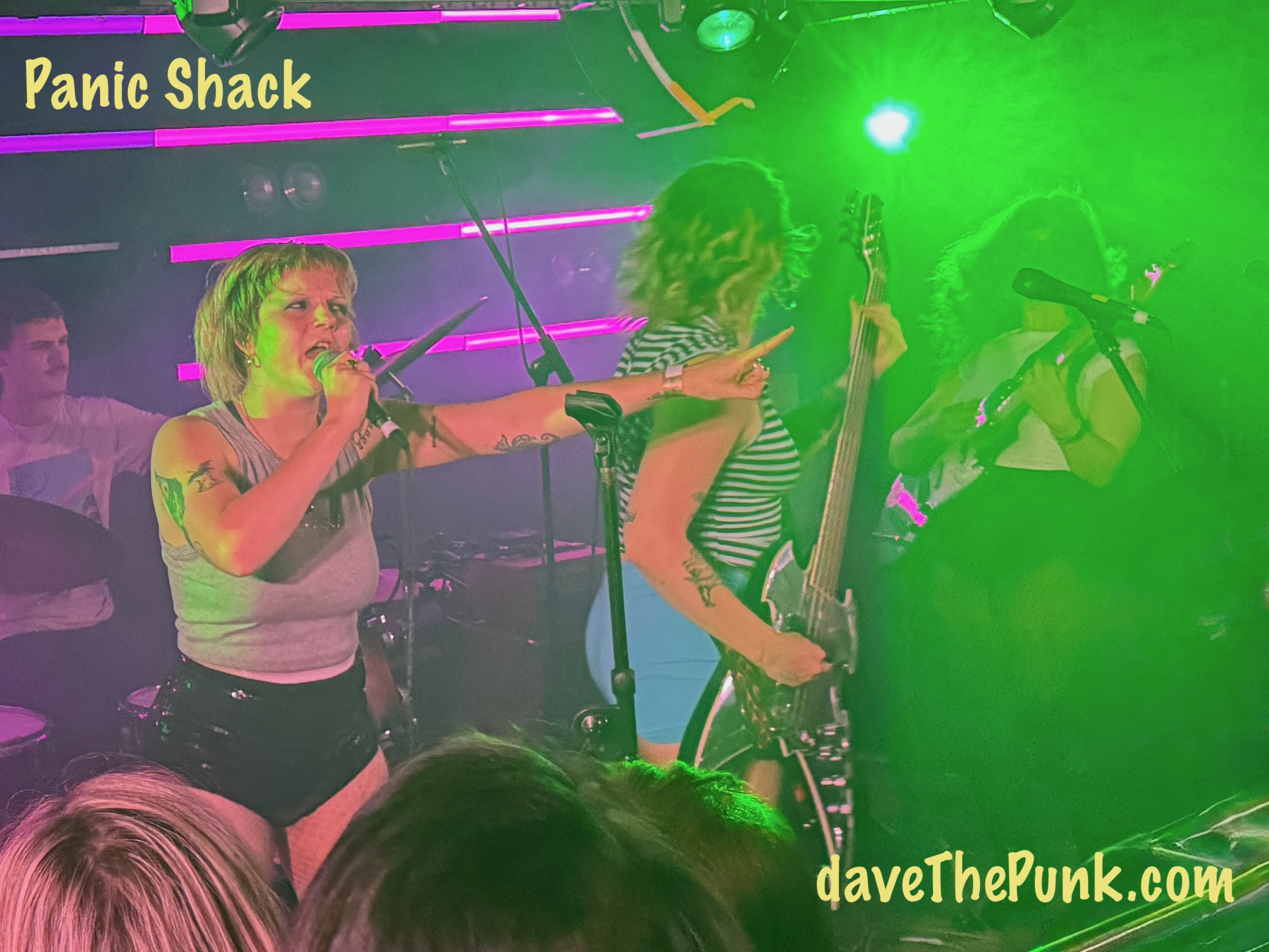 Panic Shack performing live at Patterns in Brighton, 6 May 2025