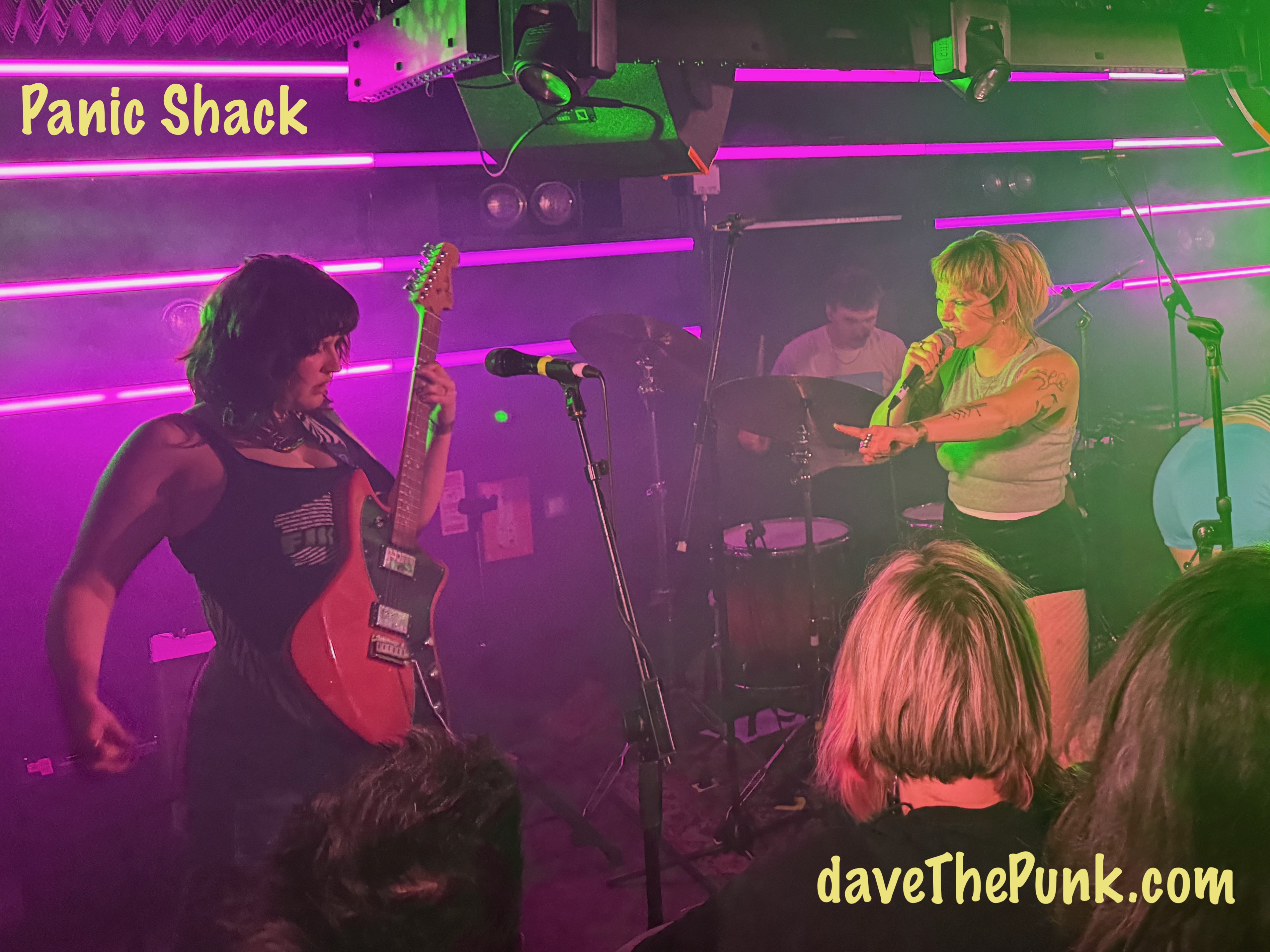 Panic Shack performing live at Patterns in Brighton, 6 May 2025