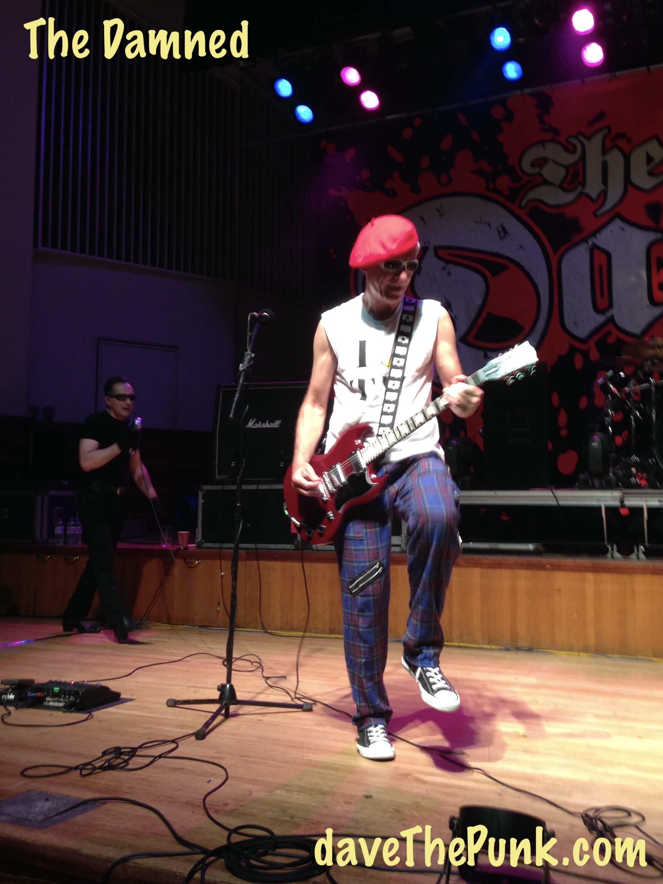 The Damned - Assembly Rooms, Worthing - 14 August 2015