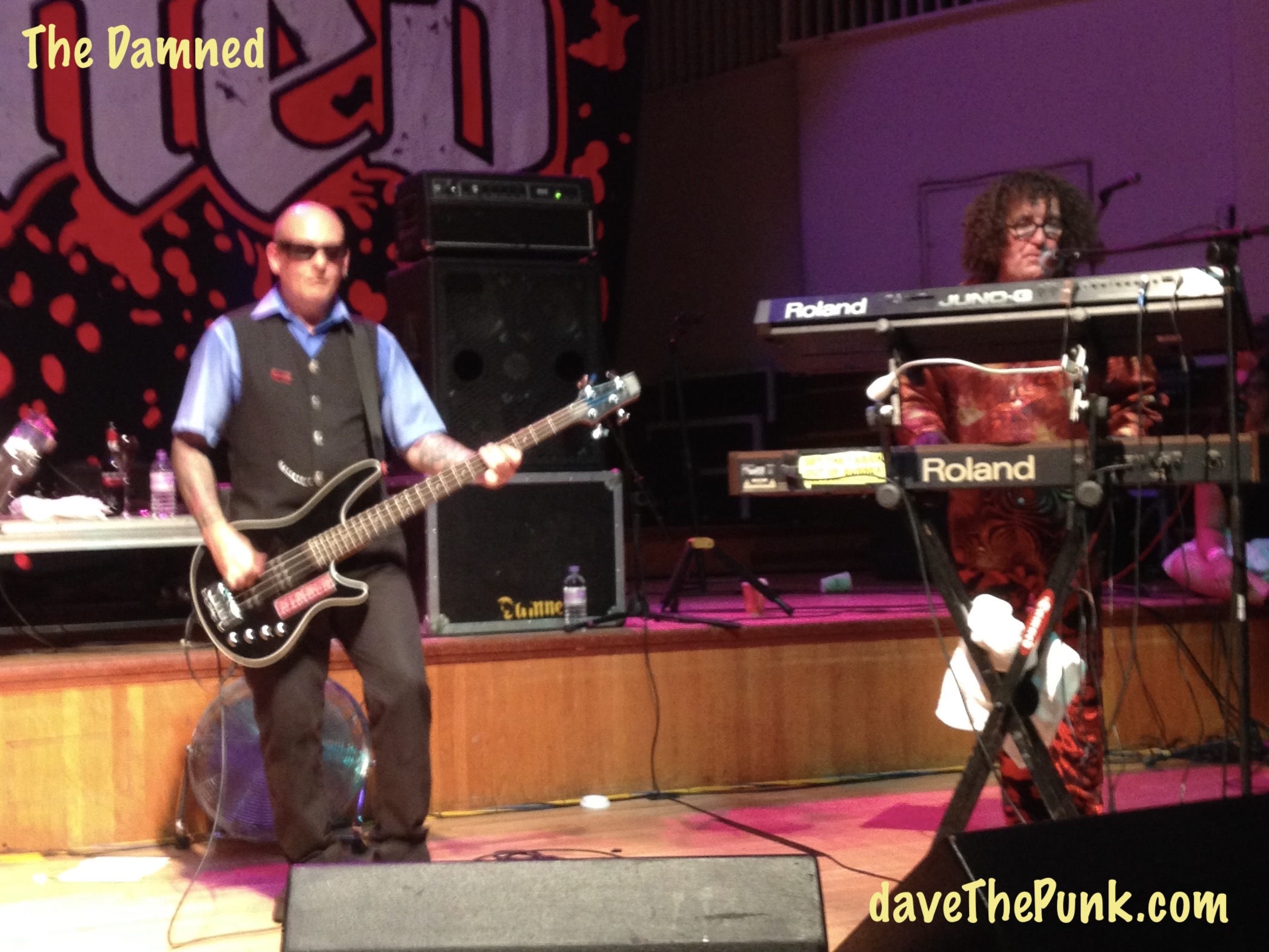 The Damned - Assembly Rooms, Worthing - 14 August 2015