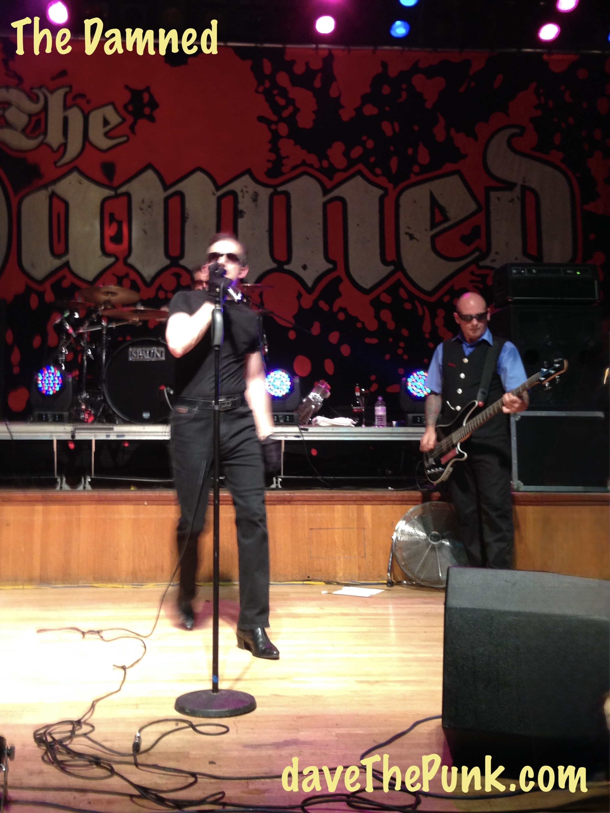The Damned - Assembly Rooms, Worthing - 14 August 2015