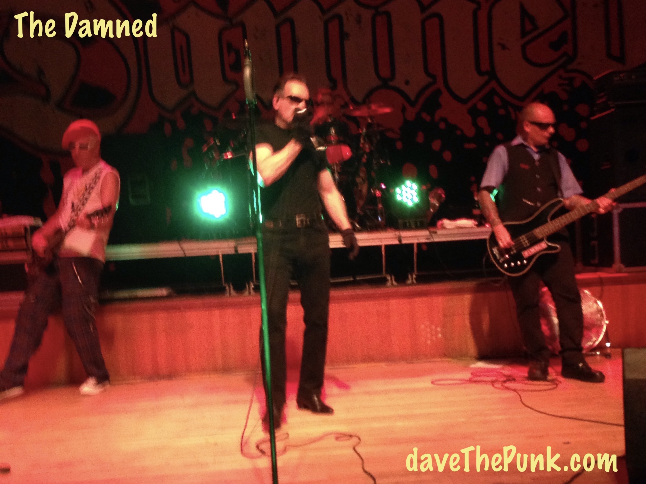 The Damned - Assembly Rooms, Worthing - 14 August 2015