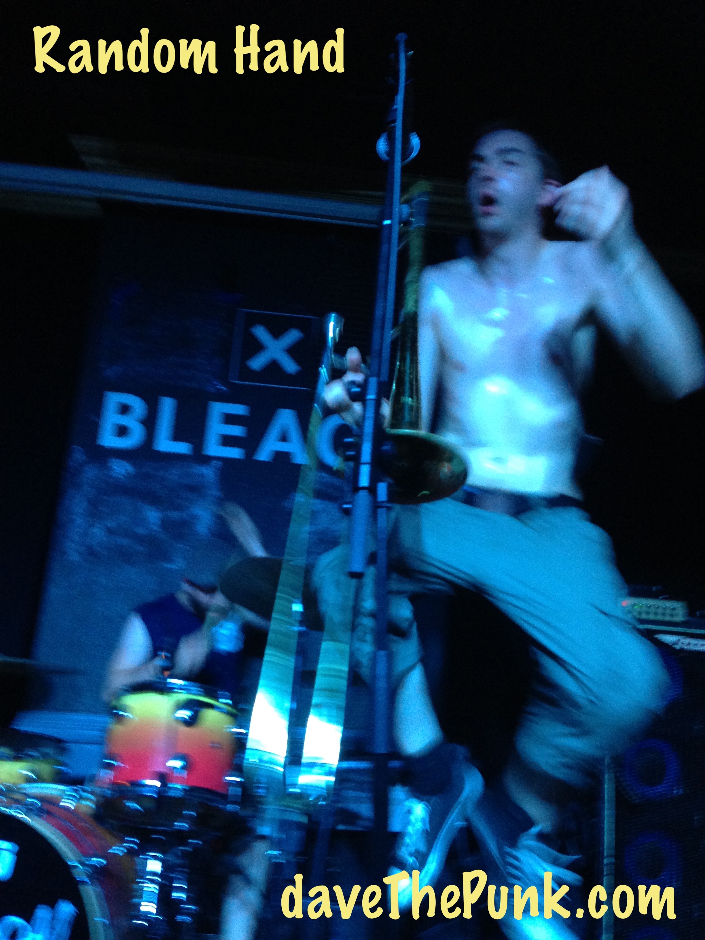 Random Hand - Bleach, Brighton - 12 September 2015