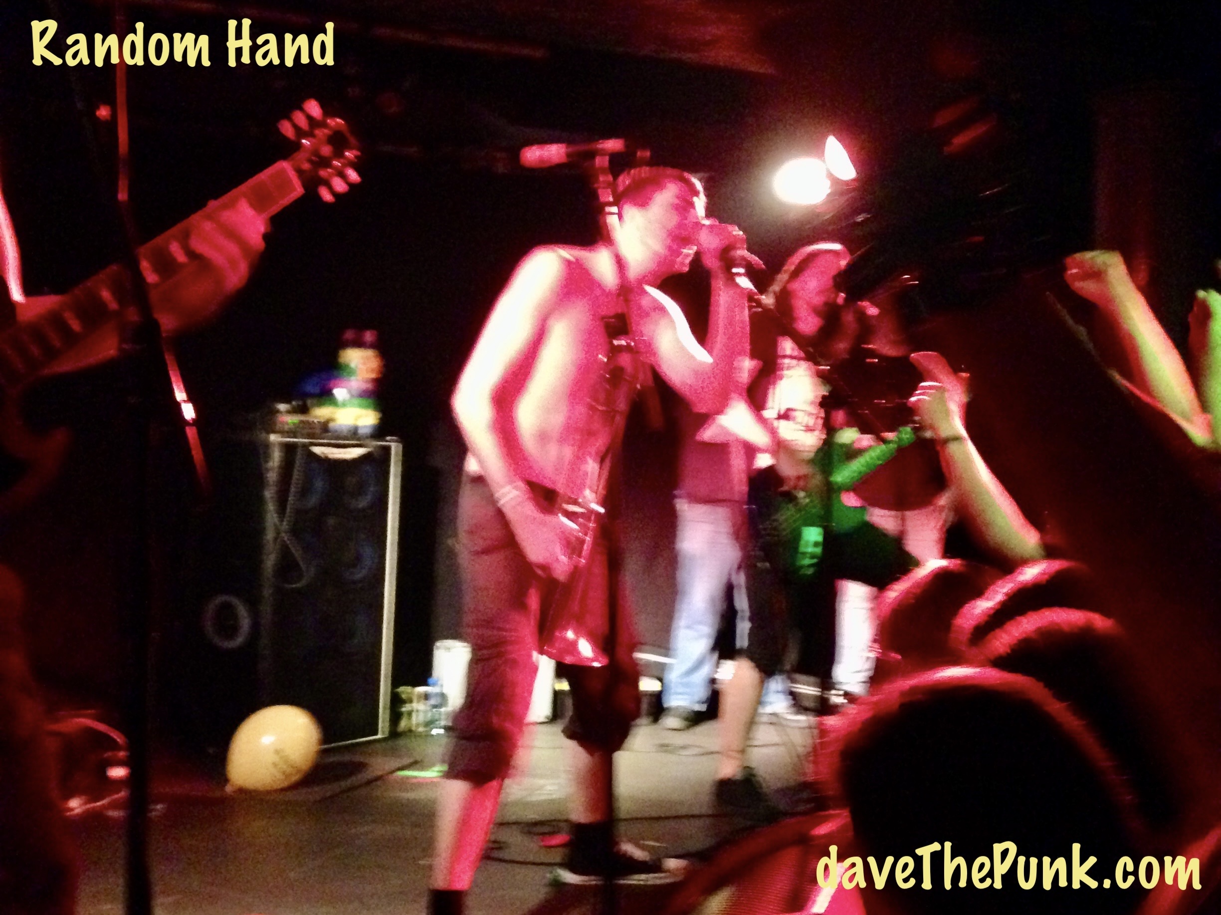 Random Hand - The Underworld, London - 13 September 2015