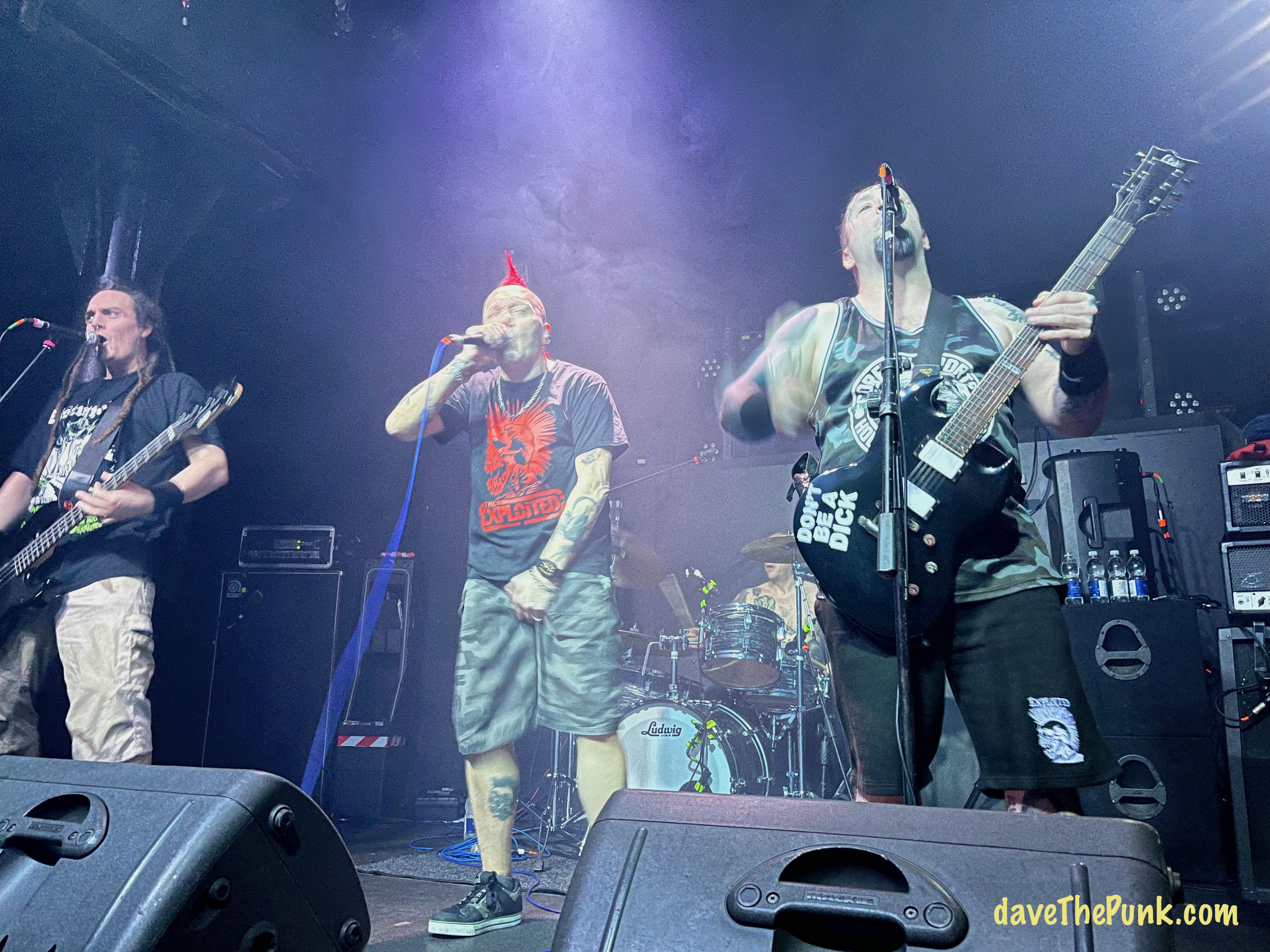 The Exploited - The Arch, Brighton - 24 March 2023