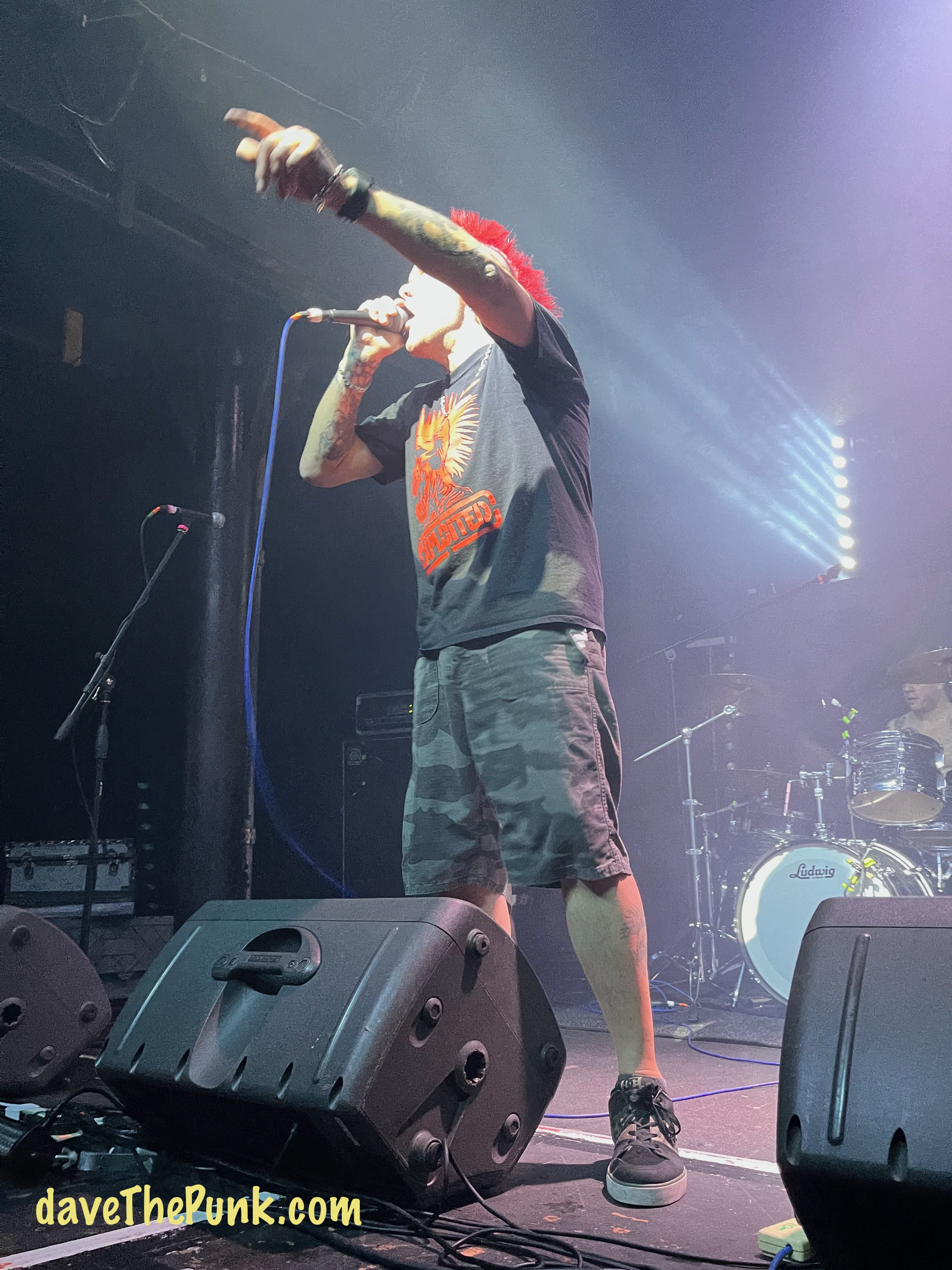 The Exploited - The Arch, Brighton - 24 March 2023