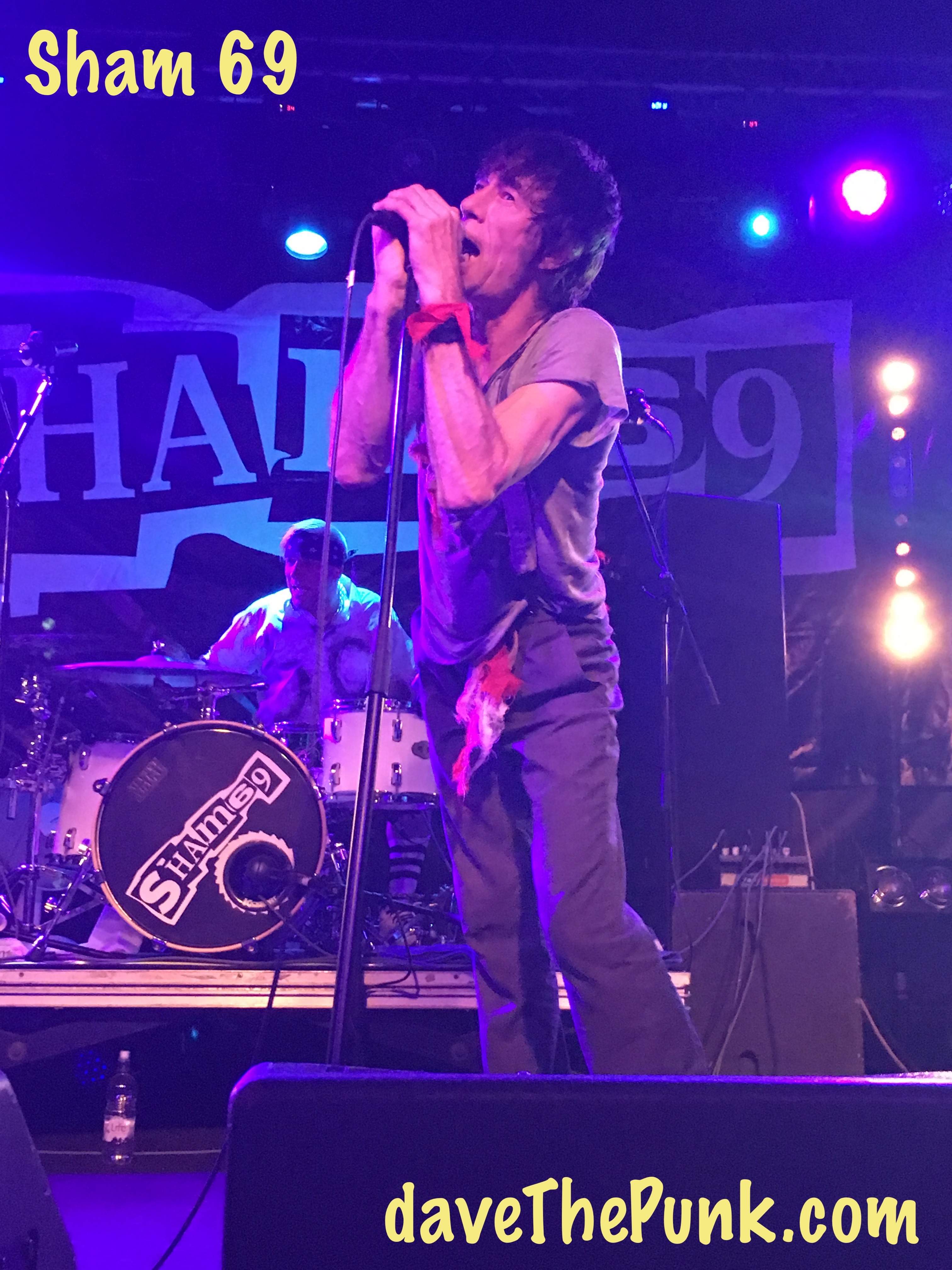 Sham 69 - Concorde 2, Brighton - 11 June 2016