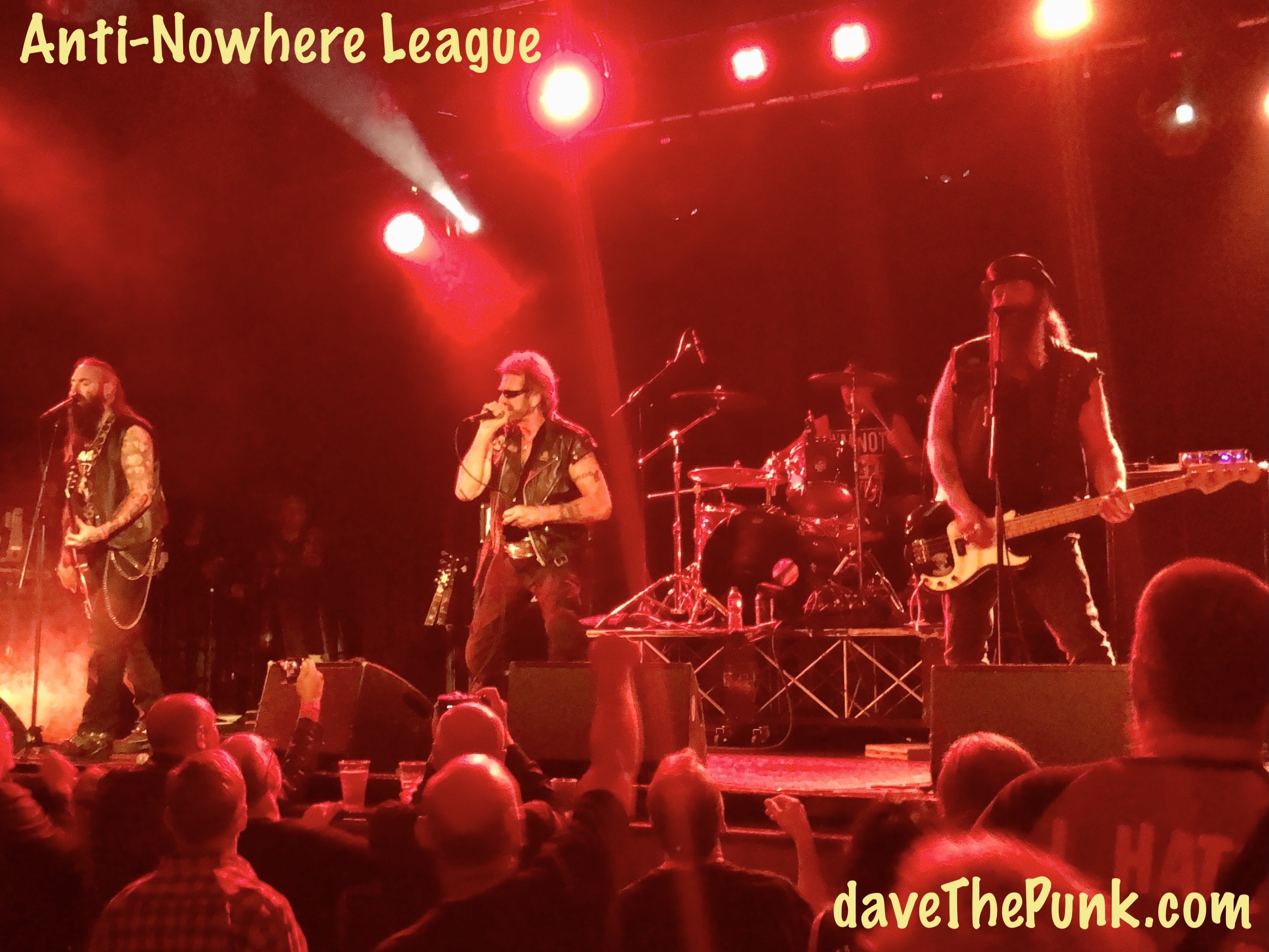 Anti-Nowhere League - The 229, London - 21 September 2019