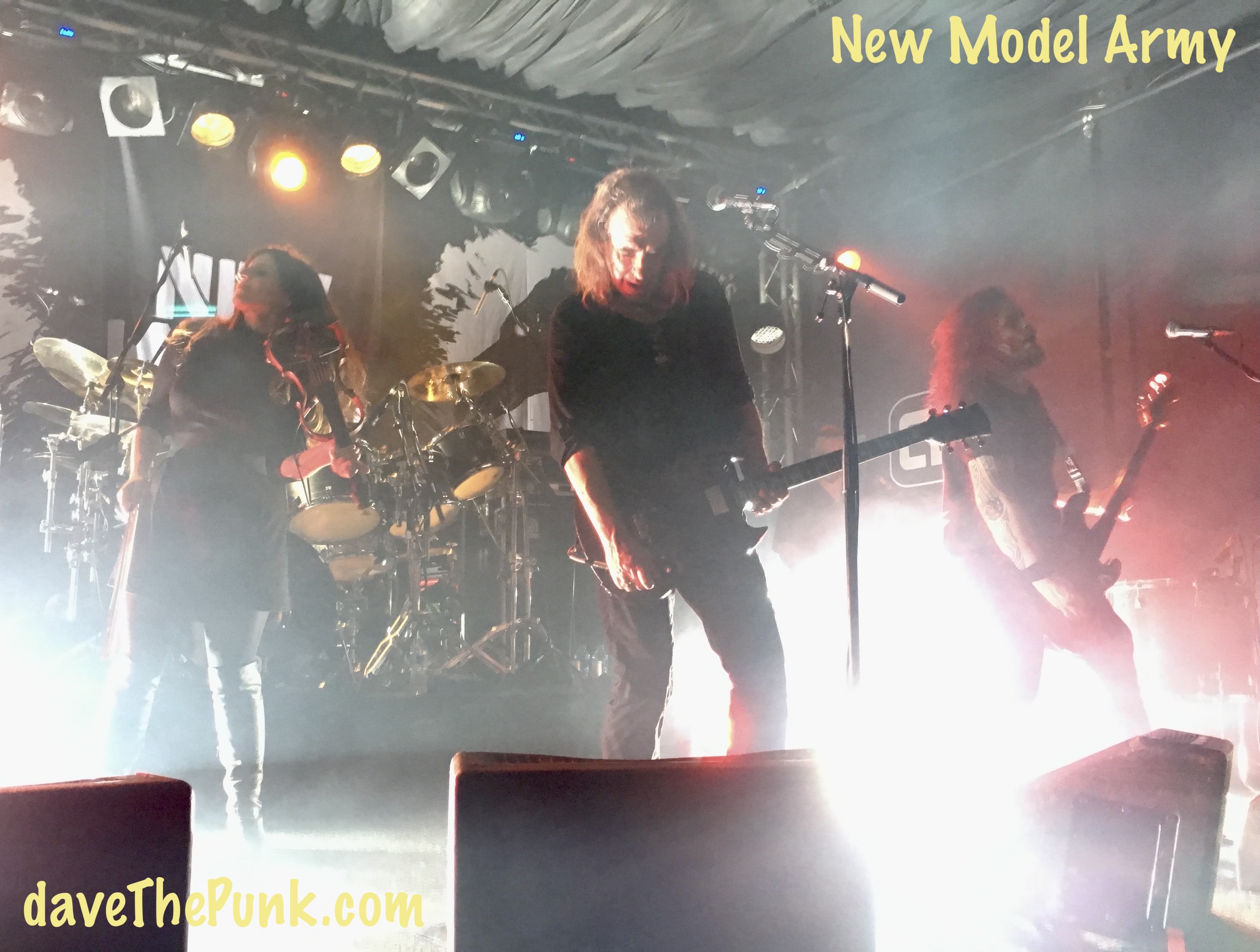 New Model Army - Concorde 2, Brighton - 16 November 2016