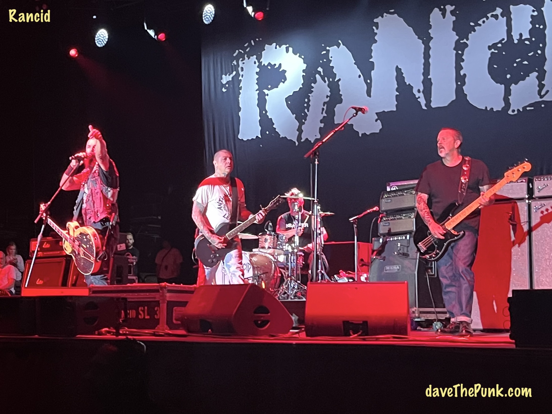 Rancid - Wembley Arena, London - 20 June 2023
