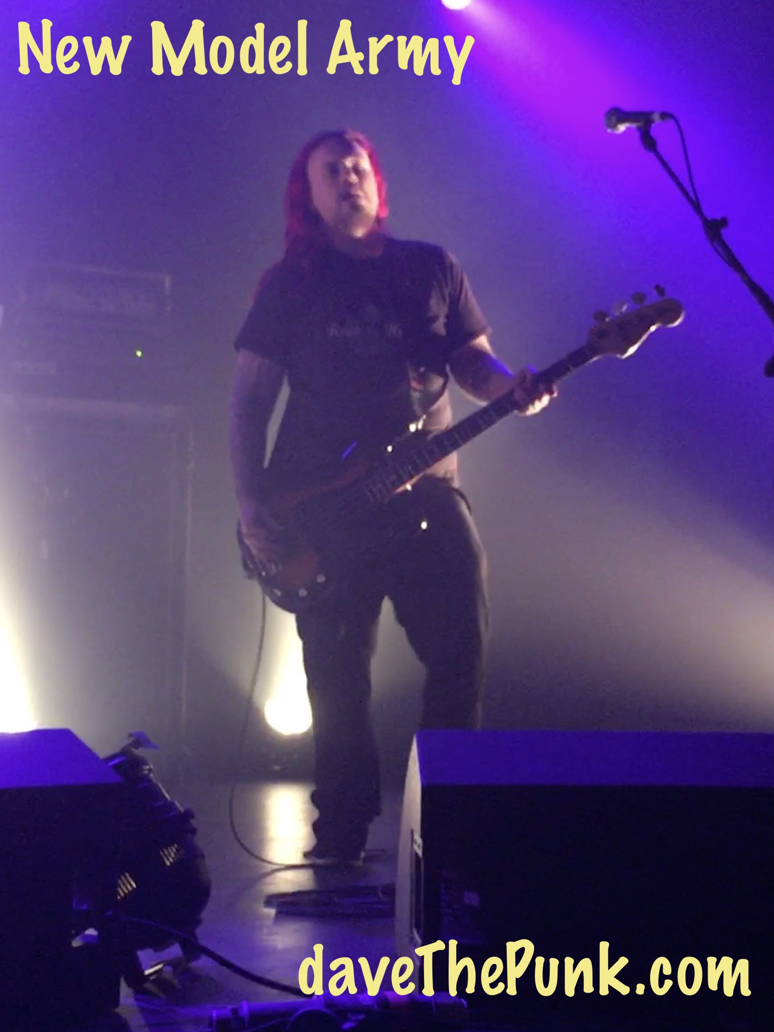 New Model Army - Kentish Town Forum, London - 14 December 2017