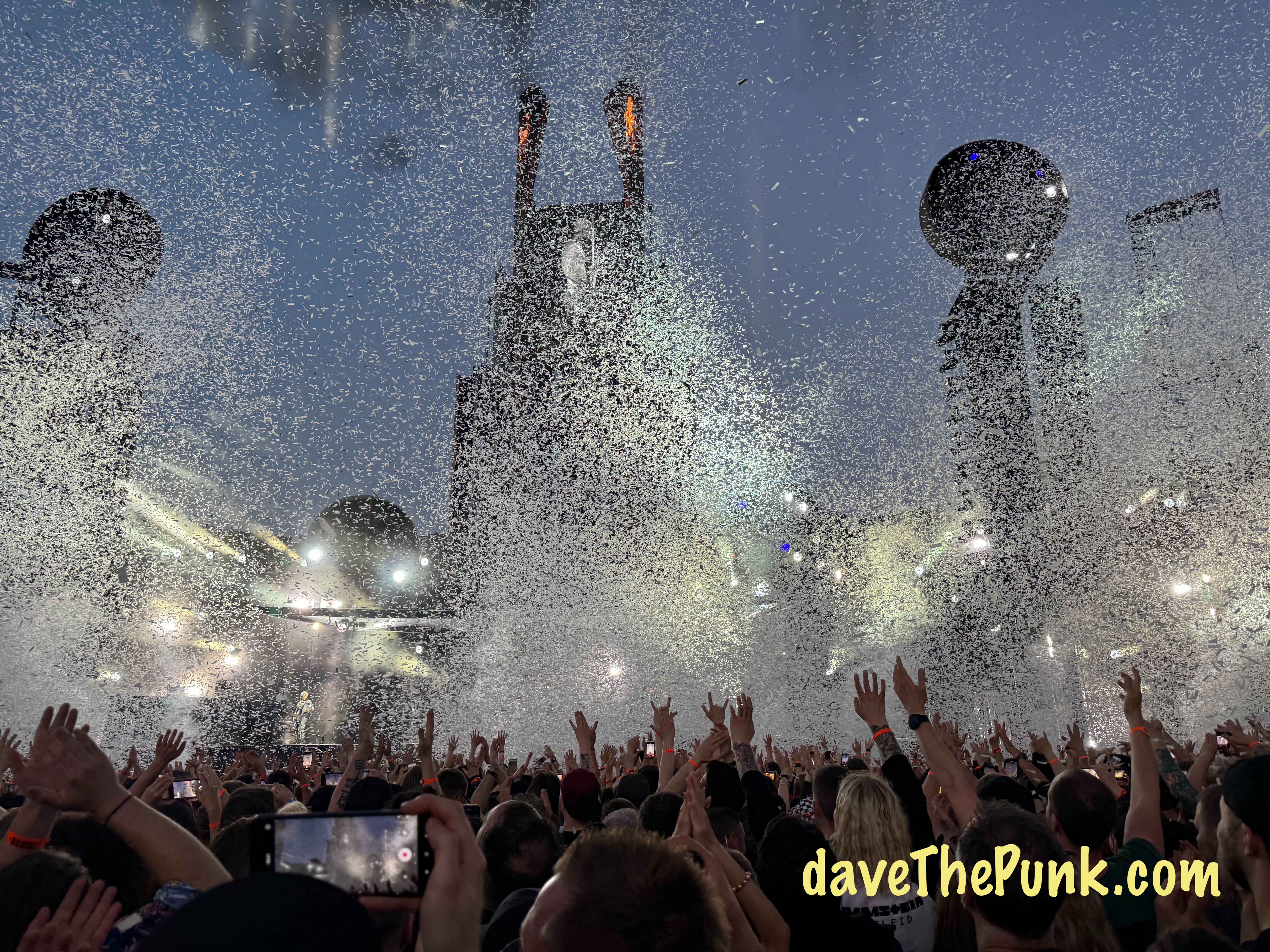 Rammsten at RDS Arena, Dublin in June 2024