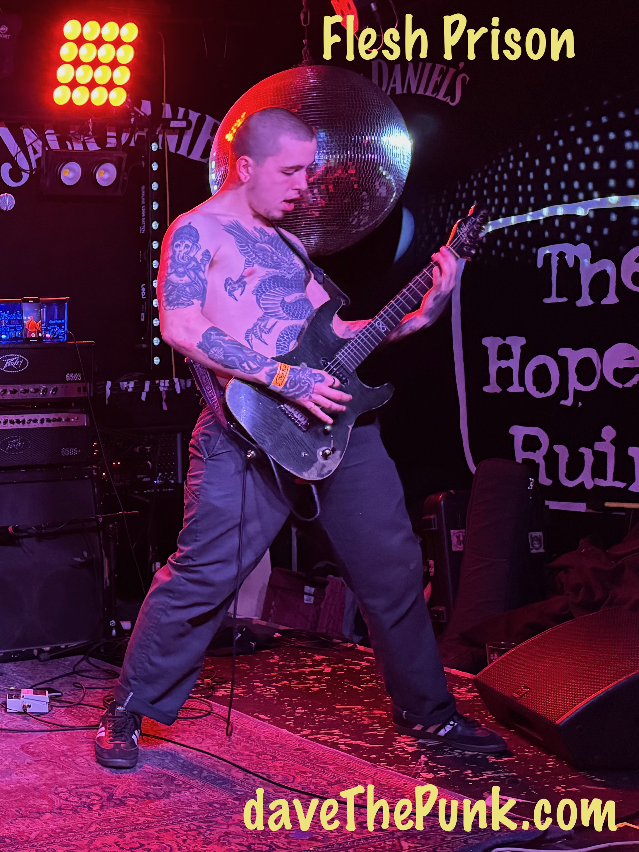 Flesh Prison - The Hope & Ruin, Brighton - 17 November 2024