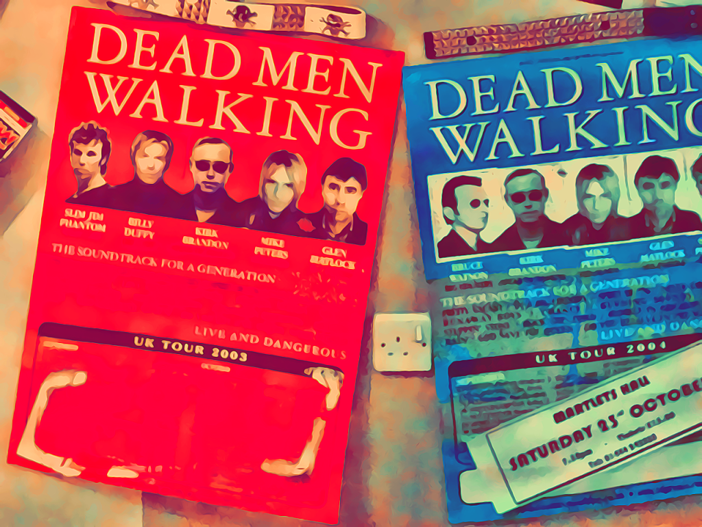 Tour posters for Dead Men Walking