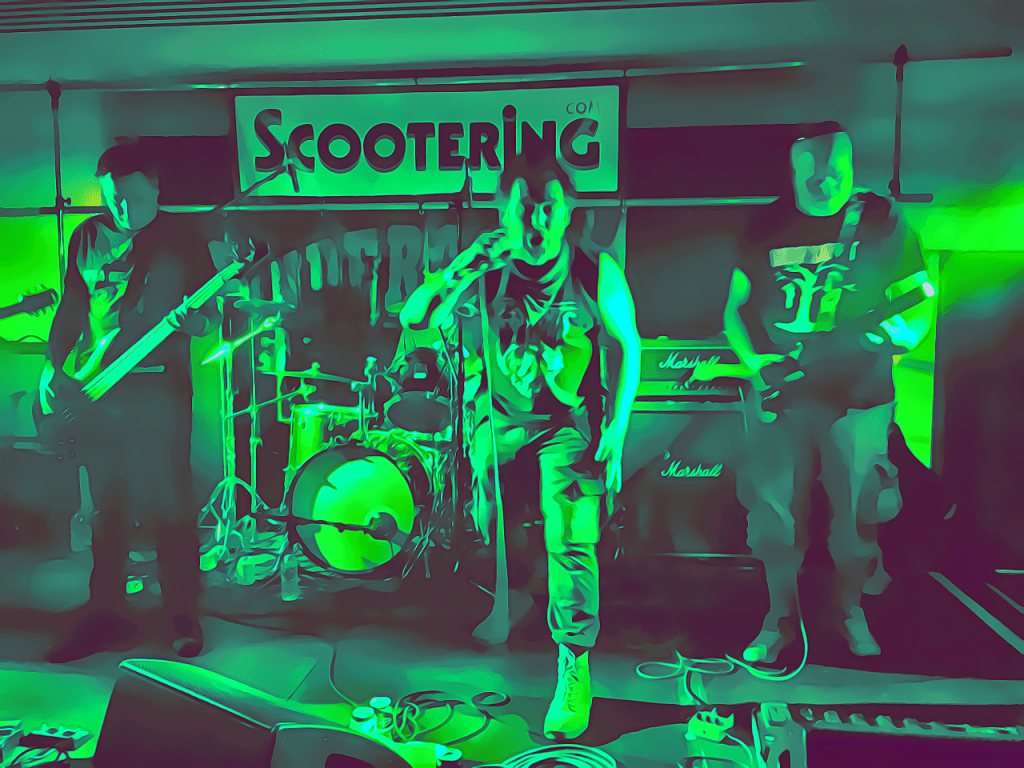 Stage with The Sporadics at Dreamland